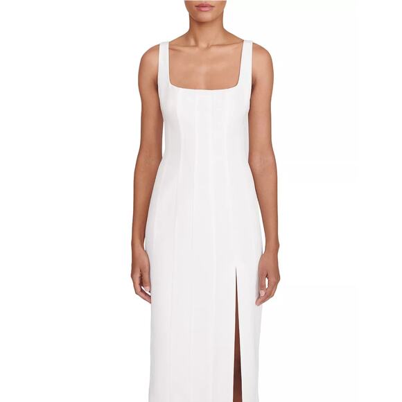 Staud Portrait‎ Sleeveless Seamed Gown - Picture 5 of 12